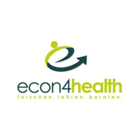 econ4health forschen. lehren. beraten. Logo (DPMA, 04/11/2017)