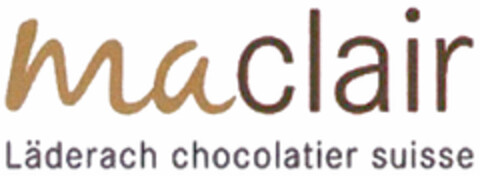 maclair Läderach chocolatier suisse Logo (DPMA, 12.04.2019)