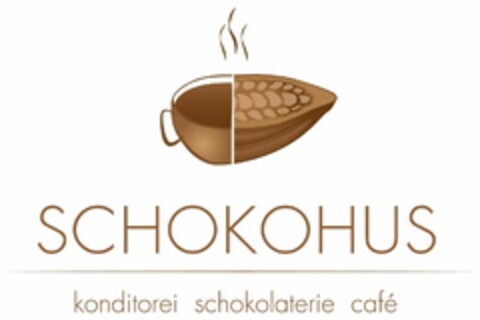 SCHOKOHUS konditorei schokolaterie café Logo (DPMA, 24.08.2020)