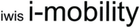 iwis i-mobility Logo (DPMA, 01.02.2021)