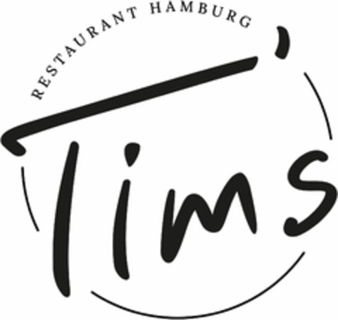 Tim's RESTAURANT HAMBURG Logo (DPMA, 12.04.2022)