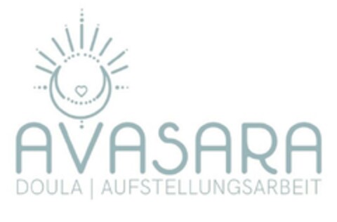 AVASARA DOULA | AUFSTELLUNGSARBEIT Logo (DPMA, 08/24/2023)