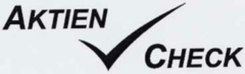 AKTIEN CHECK Logo (DPMA, 21.05.2002)