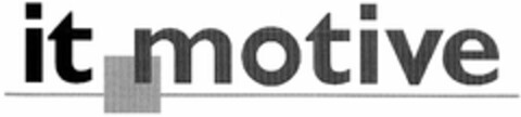 it motive Logo (DPMA, 24.04.2003)