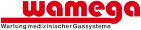 wamega Wartung medizinischer Gassysteme Logo (DPMA, 02/13/2004)