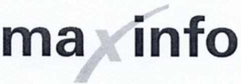 maxinfo Logo (DPMA, 07.07.2004)