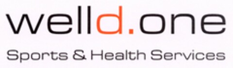 welld.one Sports & Health Services Logo (DPMA, 18.04.2005)