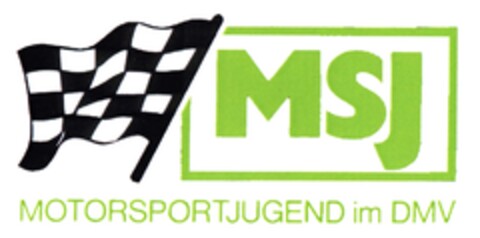 MSJ MOTORSPORTJUGEND im DMV Logo (DPMA, 15.01.2007)