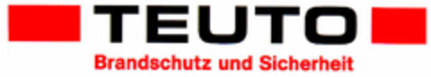 TEUTO Brandschutz und Sicherheit Logo (DPMA, 25.11.1994)