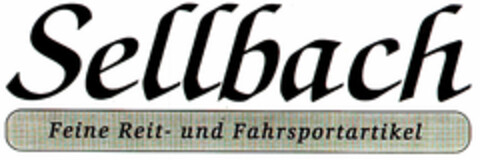 Sellbach Feine Reit- und Fahrsportartikel Logo (DPMA, 02/17/1995)