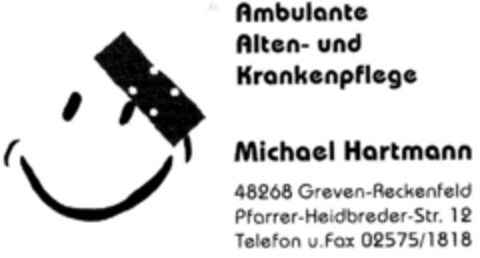 Ambulante Alten- und Krankenpflege Logo (DPMA, 04/25/1996)