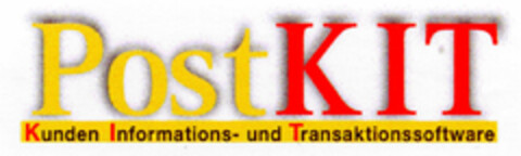 PostKIT Kunden Informations- und Transaktionssoftware Logo (DPMA, 03.04.1998)