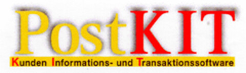 PostKIT Kunden Informations- und Transaktionssoftware Logo (DPMA, 04/03/1998)