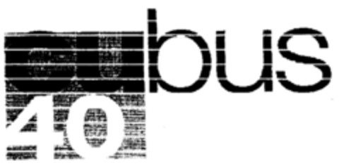 cubus 40 Logo (DPMA, 19.03.1999)