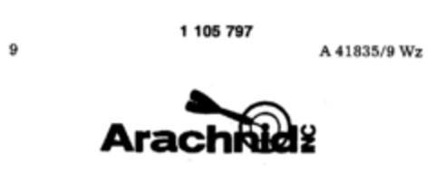 Arachnid INC Logo (DPMA, 05.08.1986)