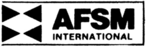 AFSM INTERNATIONAL Logo (DPMA, 17.07.1990)