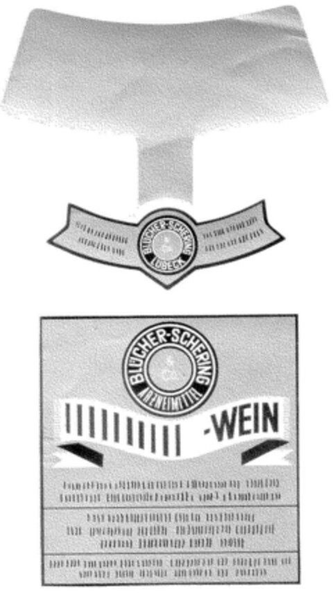 BLÜCHER-SCHERING ARZNEIMITTEL Logo (DPMA, 15.10.1974)