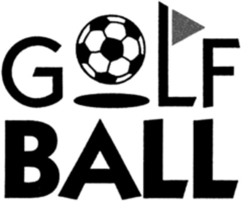 GOLF BALL Logo (DPMA, 15.04.1994)