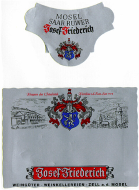Josef Friederich Logo (DPMA, 19.07.1972)