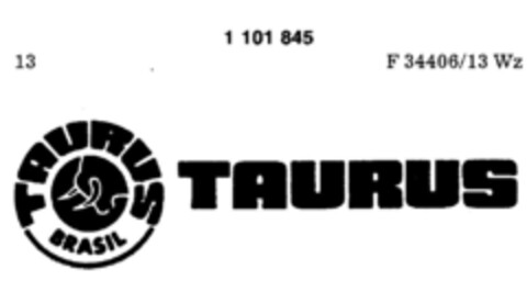 TAURUS BRASIL Logo (DPMA, 15.05.1986)