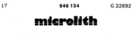 microlith Logo (DPMA, 24.11.1973)