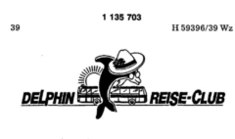 DELPHIN REISE-CLUB Logo (DPMA, 21.04.1988)