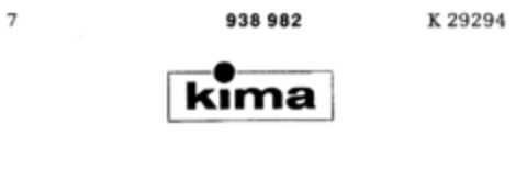 kima Logo (DPMA, 07.02.1969)