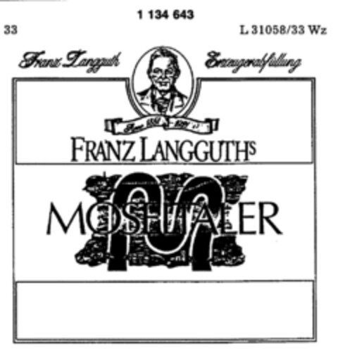 FRANZ LANGGUTH`S MOSELTHALER Logo (DPMA, 29.04.1988)
