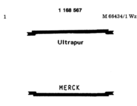 Ultrapur MERCK Logo (DPMA, 12/21/1989)