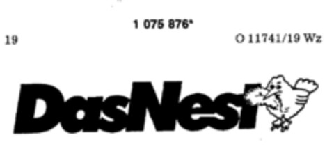 DasNest Logo (DPMA, 31.07.1984)
