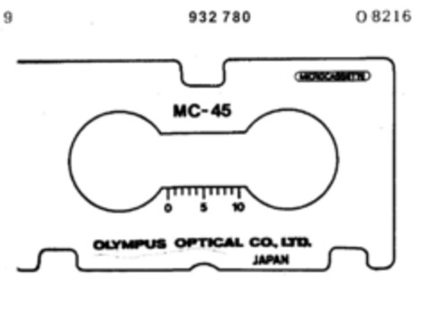 OLYMPUS OPTICAL CO., LTD Logo (DPMA, 24.07.1974)