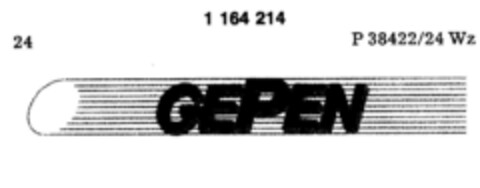 GEPEN Logo (DPMA, 17.08.1989)