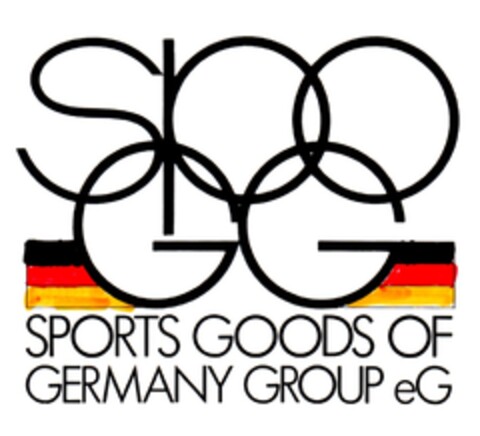 SPOGG SPORTS GOODS OF GERMANY eG Logo (DPMA, 24.07.1979)