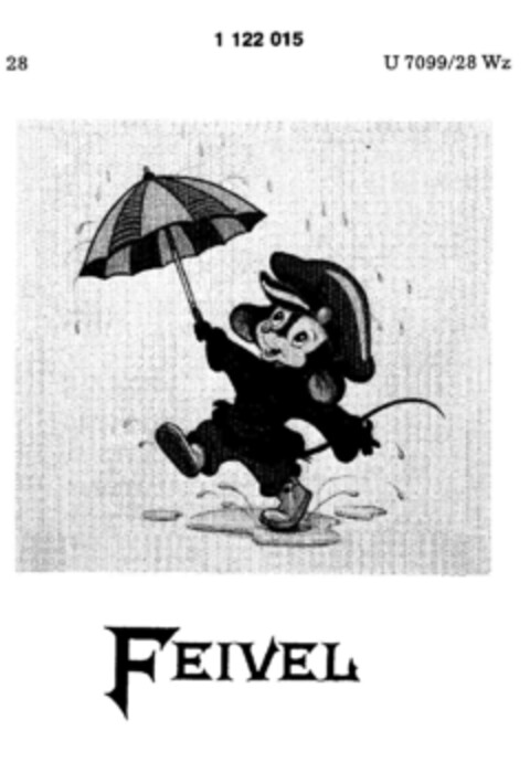 FEIVEL Logo (DPMA, 20.10.1987)