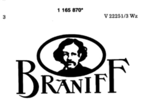 BRANIFF Logo (DPMA, 02.08.1990)