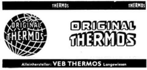 ORIGINAL THERMOS Logo (DPMA, 31.08.1966)