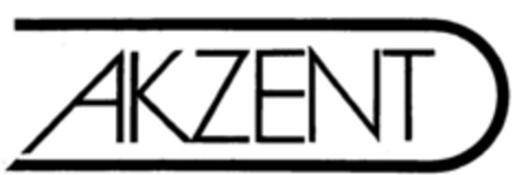 AKZENT Logo (DPMA, 11/28/1985)