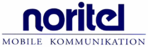 noritel MOBILE KOMMUNIKATION Logo (DPMA, 03/15/2001)