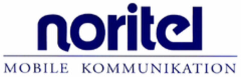 noritel MOBILE KOMMUNIKATION Logo (DPMA, 15.03.2001)