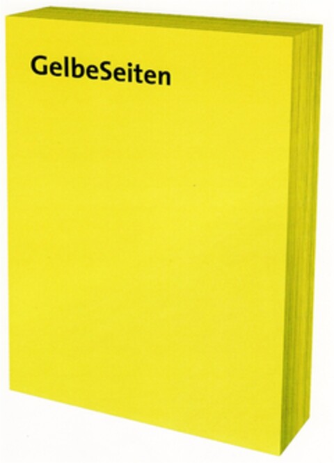 GelbeSeiten Logo (DPMA, 04.06.2008)