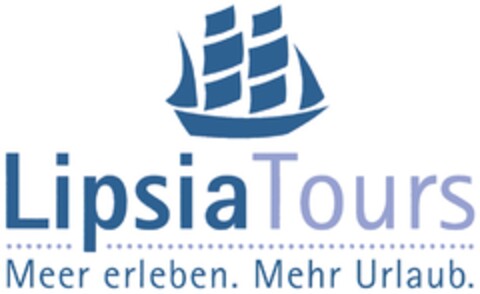 LipsiaTours Meer erleben. Mehr Urlaub. Logo (DPMA, 21.06.2013)