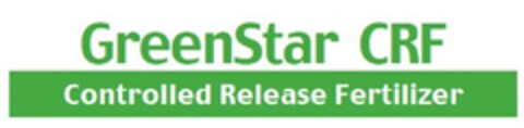 GreenStar CRF Controlled Release Fertilizer Logo (DPMA, 15.07.2014)