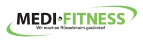 MEDI FITNESS Wir machen Rüsselsheim gesünder! Logo (DPMA, 04/10/2017)