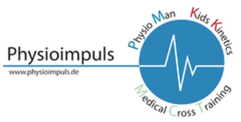 Physioimpuls www.physioimpuls.de Physio Man Kids Kinetics Medical Cross Training Logo (DPMA, 07.12.2017)