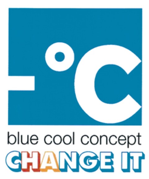 blue cool concept CHANGE IT Logo (DPMA, 09.08.2018)