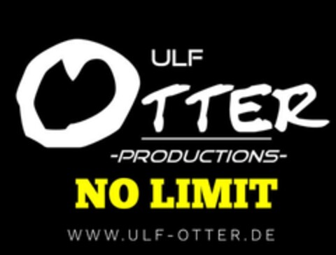 ULF OTTER -PRODUCTIONS- NO LIMIT WWW.ULF-OTTER.DE Logo (DPMA, 03/25/2021)