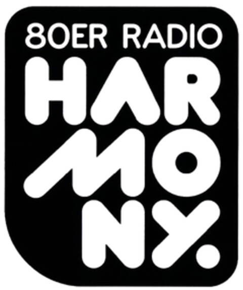 80er RADIO HARMONY. Logo (DPMA, 10/05/2023)