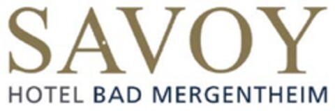 SAVOY HOTEL BAD MERGENTHEIM Logo (DPMA, 02.02.2023)