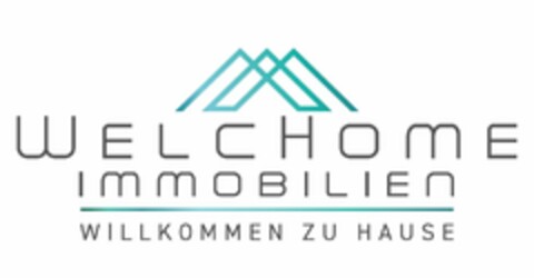 WELCHOmE ImmOBILIEn WILLKOMMEN ZU HAUSE Logo (DPMA, 27.11.2023)