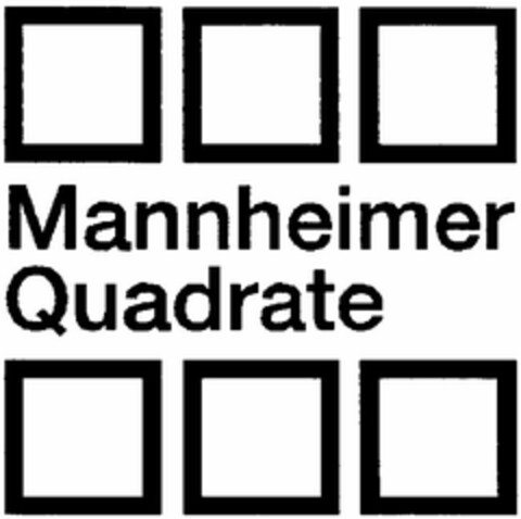 Mannheimer Quadrate Logo (DPMA, 25.08.2003)